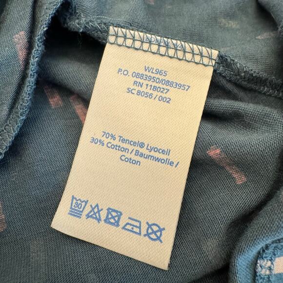 Boden Green Printed Confetti Long Sleeve Swing Mini Dress 10R - Picture 8 of 13